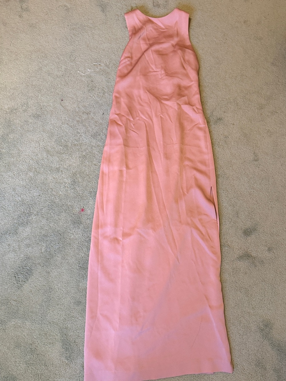 BCBGMaxAzria Blush Pink Sleeveless Maxi Dress